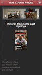 Mobile Screenshot of mikesportsnmore.com